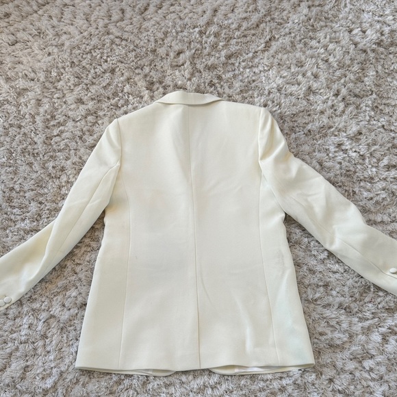 The Koopkes NEW Elegant Cream Blazer for women French 36 - Picture 4 of 4